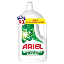 Ariel Mountain Spring Universal Washing Liquid, 4.05l, 90 Washes