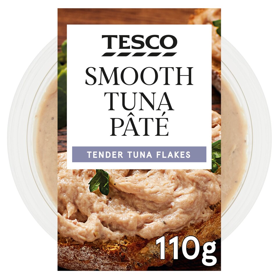 Tesco Smooth Tuna Pate 110G Tesco Groceries