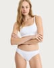 image 2 of F&F 3-Pack Contour Ribbed Seamfree Hipster Knickers in Multi