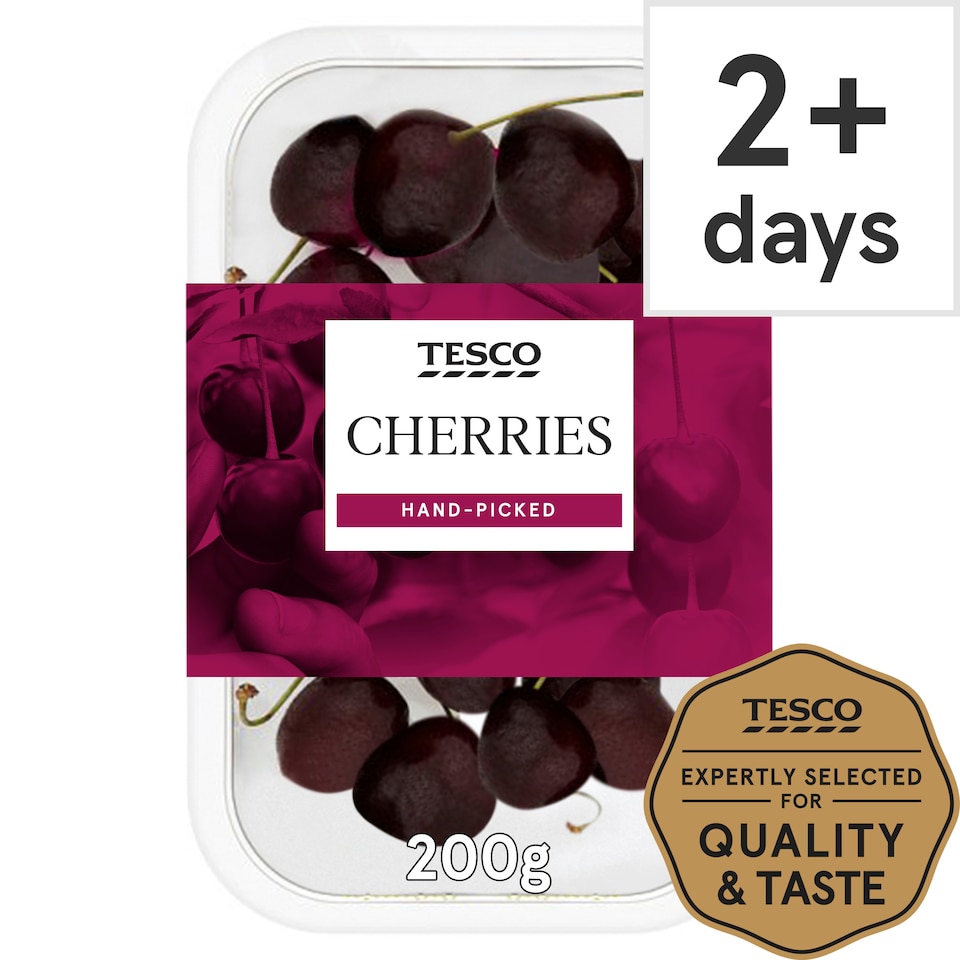 image 1 of Tesco Cherries Punnet 200G