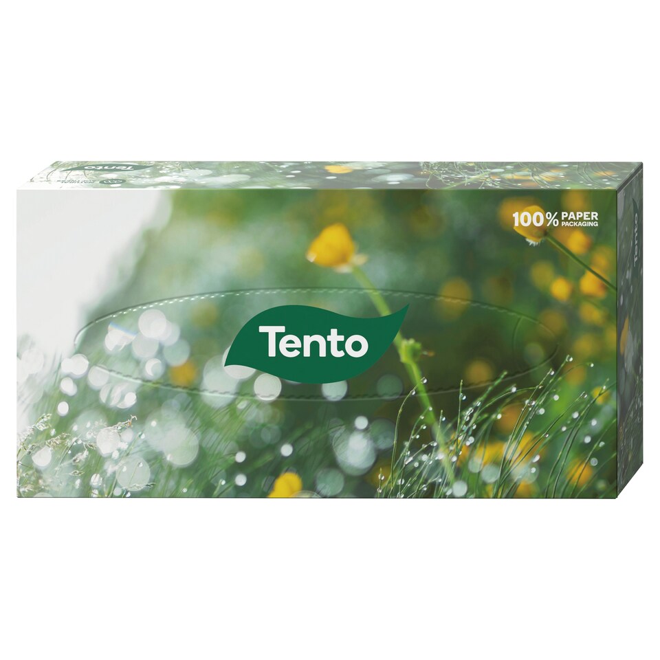 Obrázek 1 pro produkt Tento Kosmetické kapesníčky 2 vrstvé 70 ks