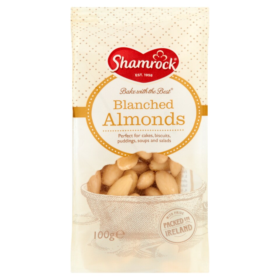 Shamrock Blanched Almonds 100G