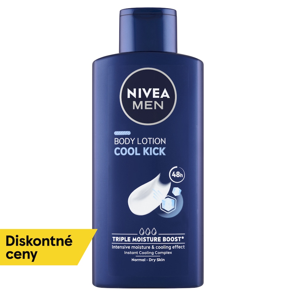 obrázok 1 z Nivea Men Cool Kick Telové mlieko pre mužov 400 ml