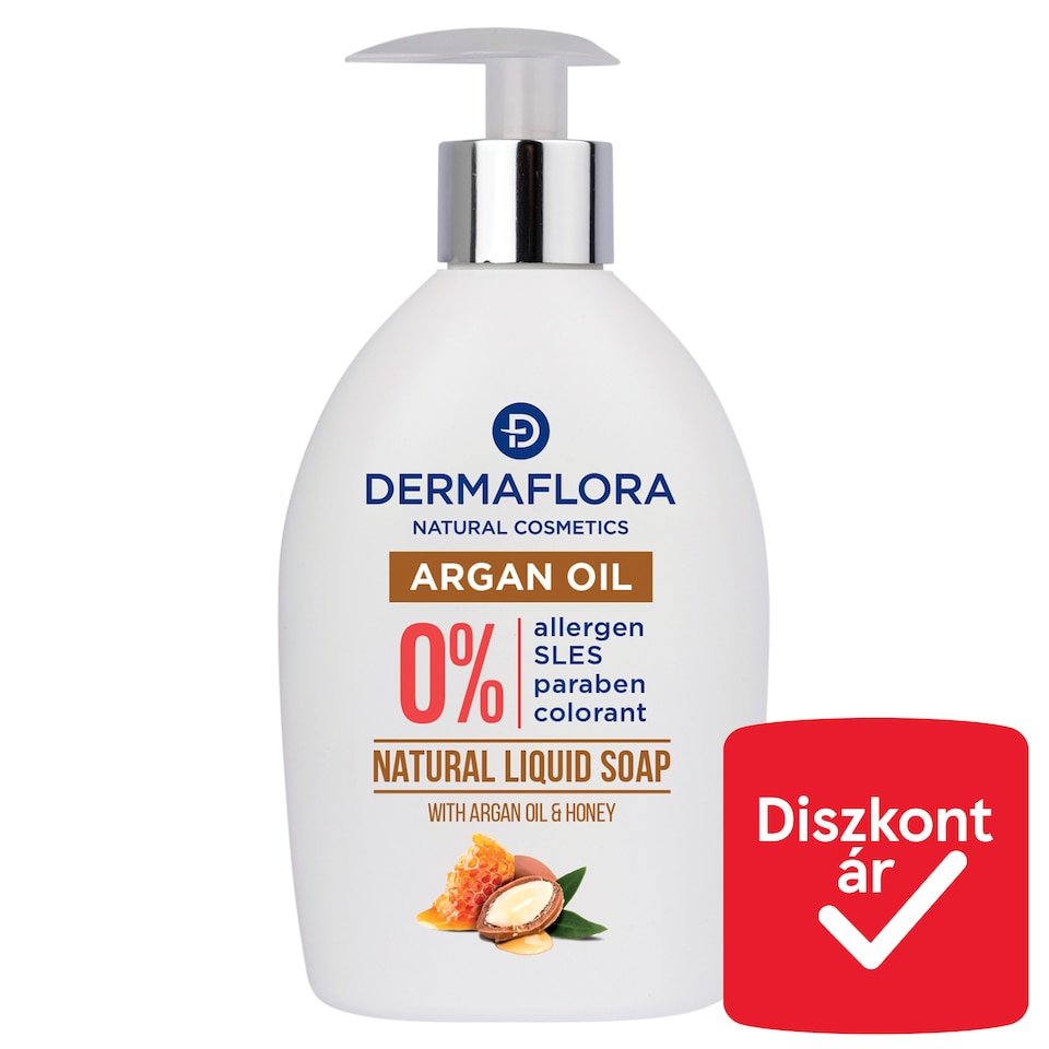 Dermaflora Argan Oil & Honey Liquid Soap 400 ml
