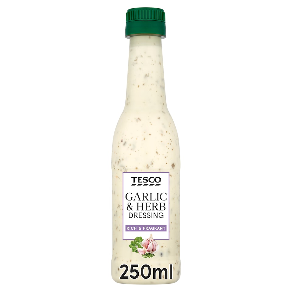 Tesco Garlic & Herb Dressing 250Ml