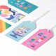 image 4 of Paperchase Rainbow 5 Pack Gift Tags