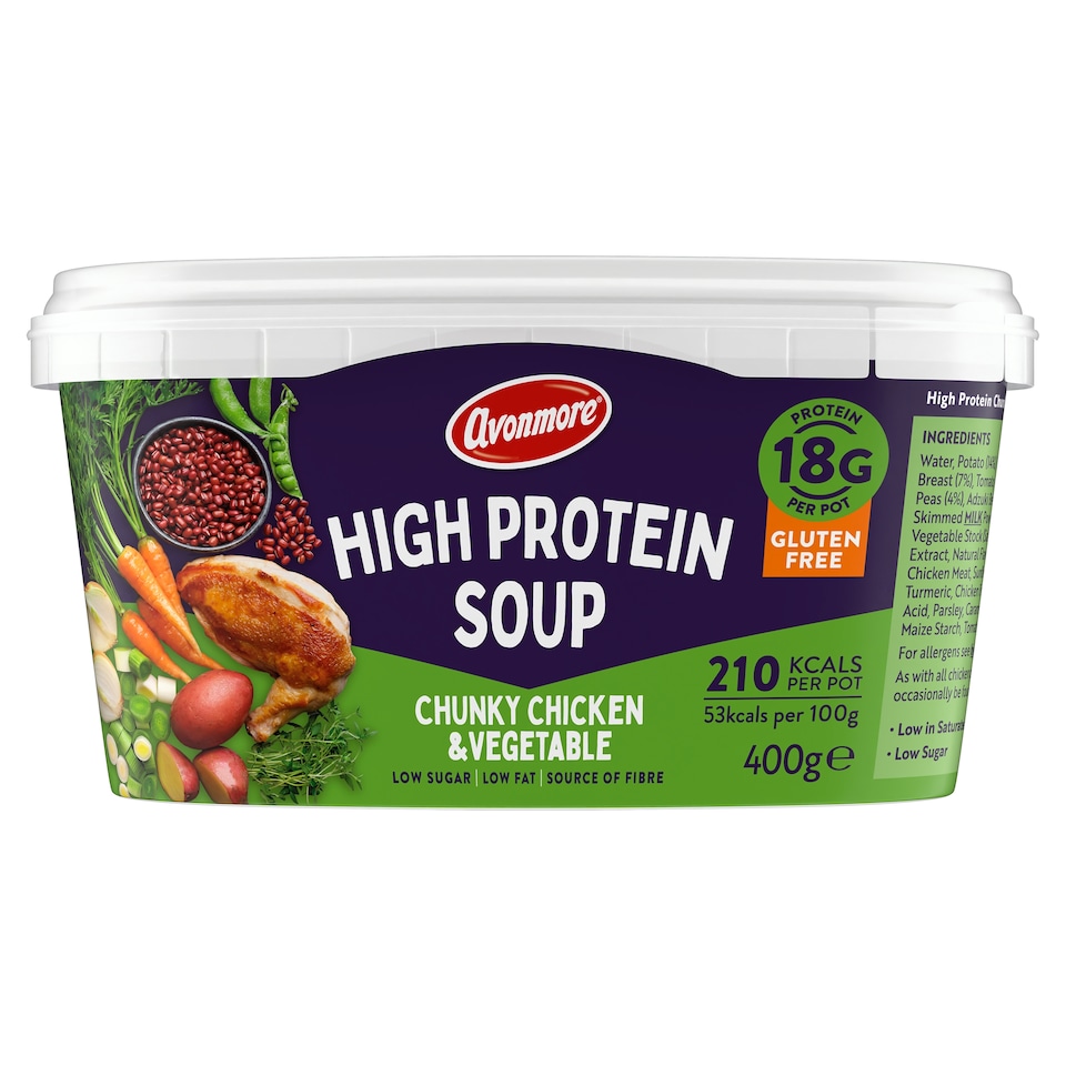 Avonmore High Protein Chicken & Vegetable Soup 400g