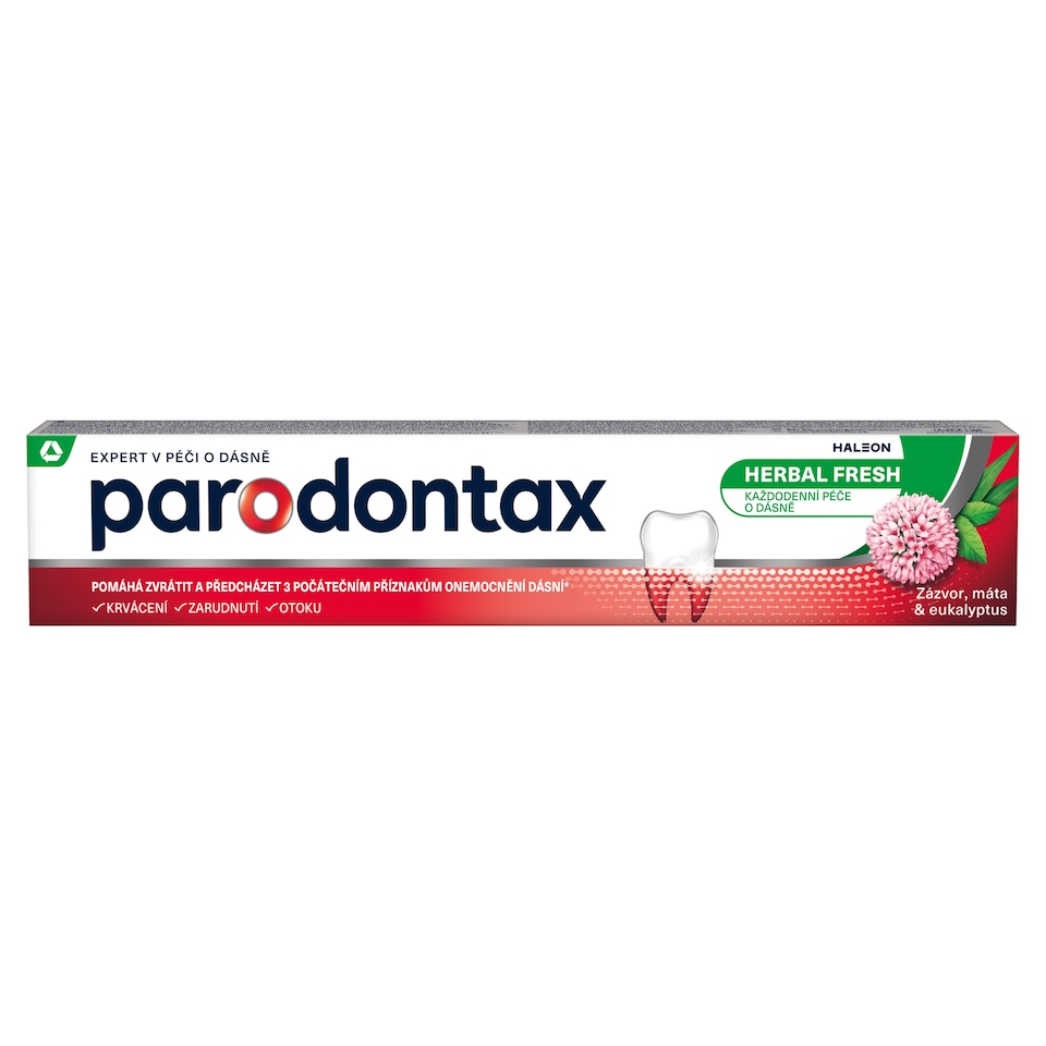 Obrázek 1 pro produkt Parodontax Herbal Fresh zubní pasta s fluoridem 75ml