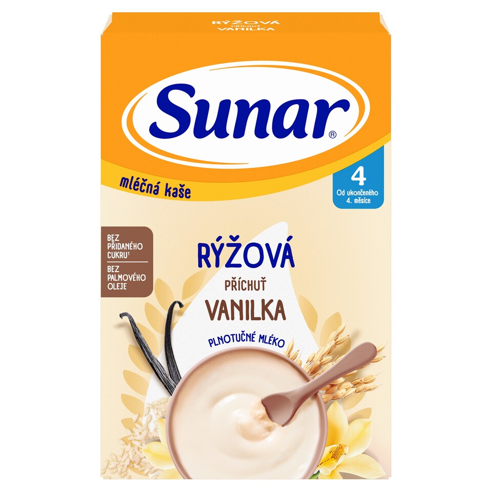 image 1 of Sunar Milk Porridge Rice Flavour Vanilla 210 g