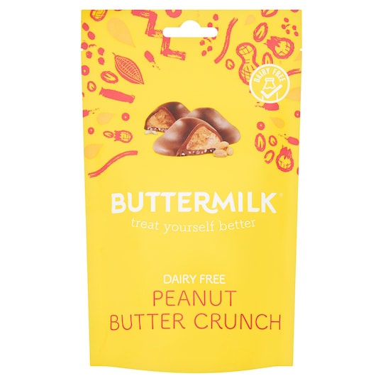 Buttermilk Dairy Free Peanut Butter Crunch 100G Tesco Groceries