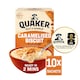 image 1 of Quaker Oat So Simple Porridge Sachets - Caramelised Biscuit 10x33.4g