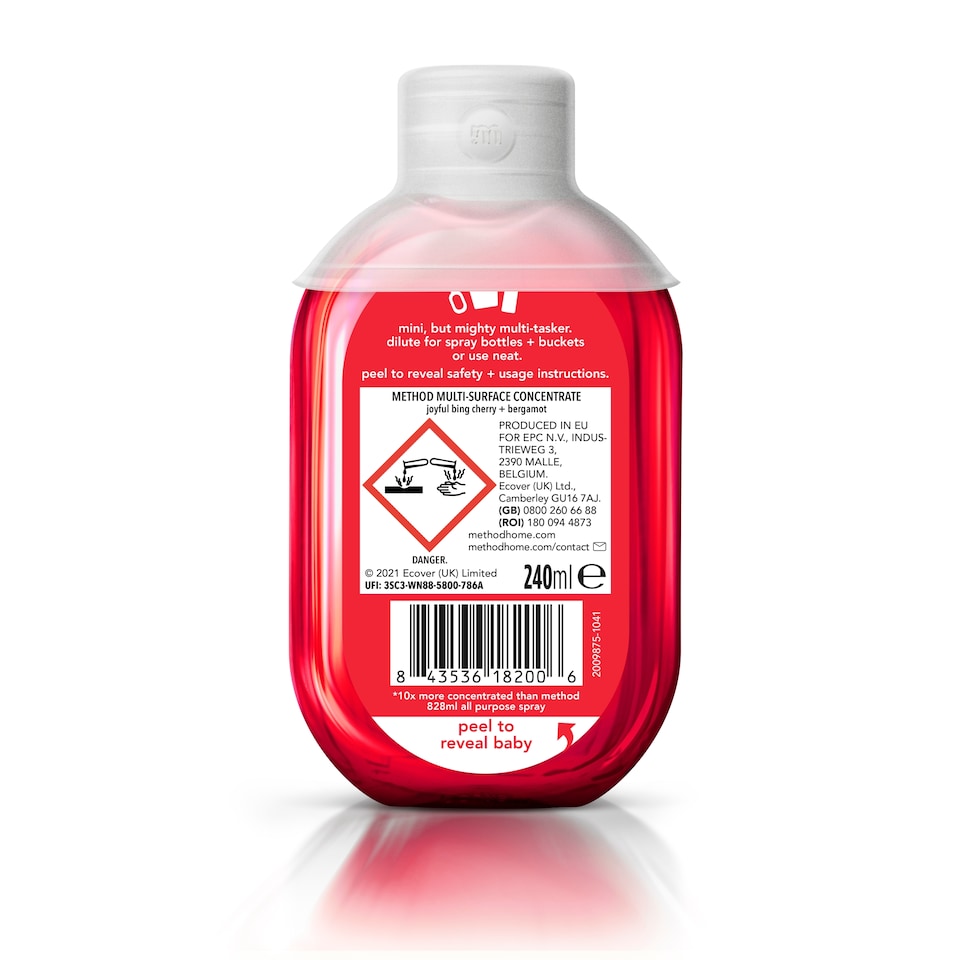 image 1 of Method Multisurface Concentrate Bing Cherry & Bergamot 240Ml