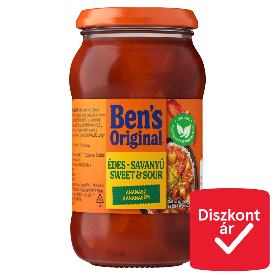 Ben's Original Sweet and Sour Sauce with Extra Pineapple 400 g