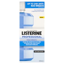 Listerine Professional Fresh Breath+ ústní voda 500ml
