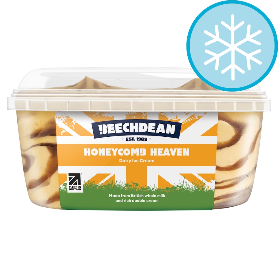 Beechdean Honeycomb Heaven Ice Cream 1 litre 