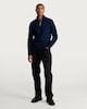 image 2 of F&F Pure Cotton Ribbed Half Zip Jumper in Teal