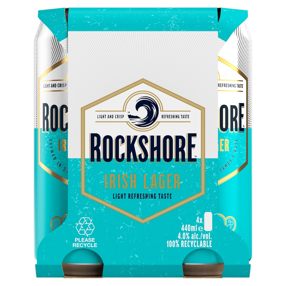 image 1 of Rockshore Lager 4X440ml Can