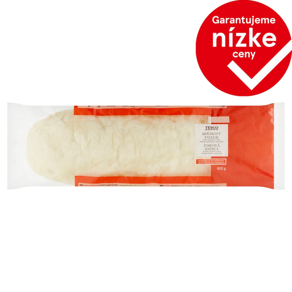 Tesco Žemľová knedľa 600 g