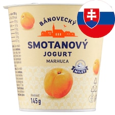 Milsy Bánovecký smotanový jogurt marhuľa 145 g