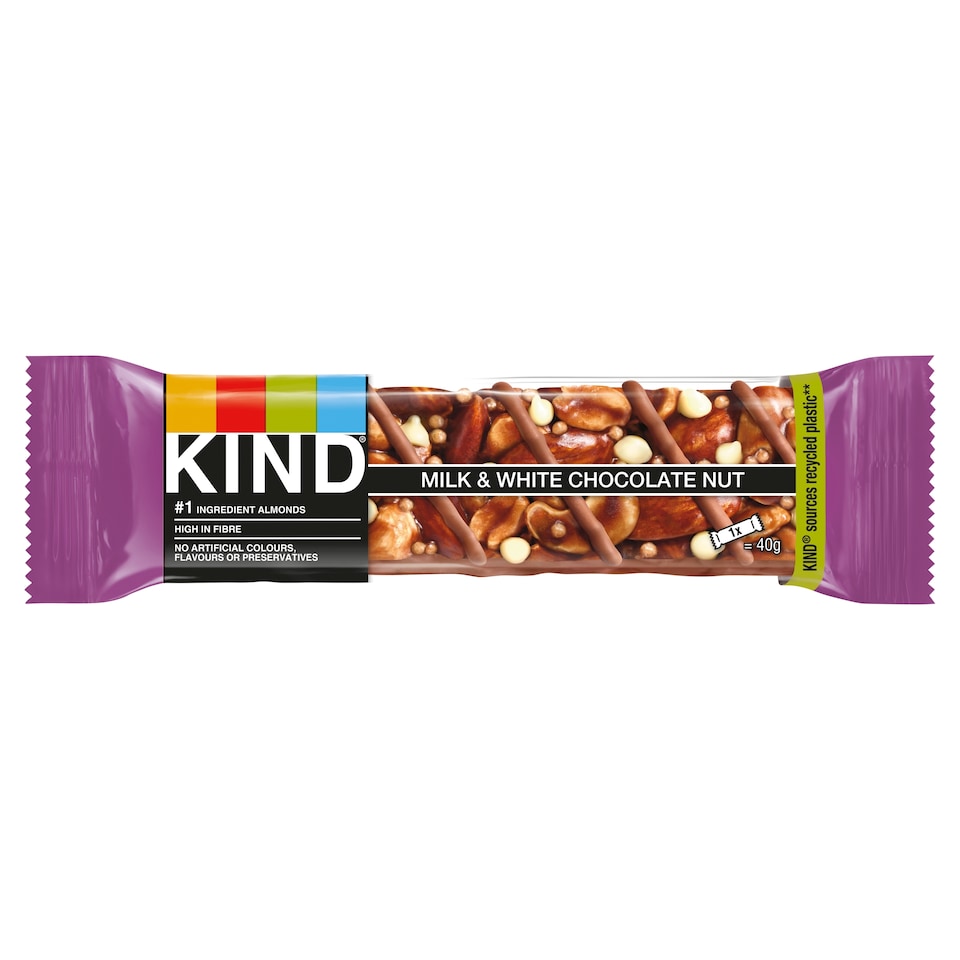 Kind Milk & White Chocolate Nut 40g