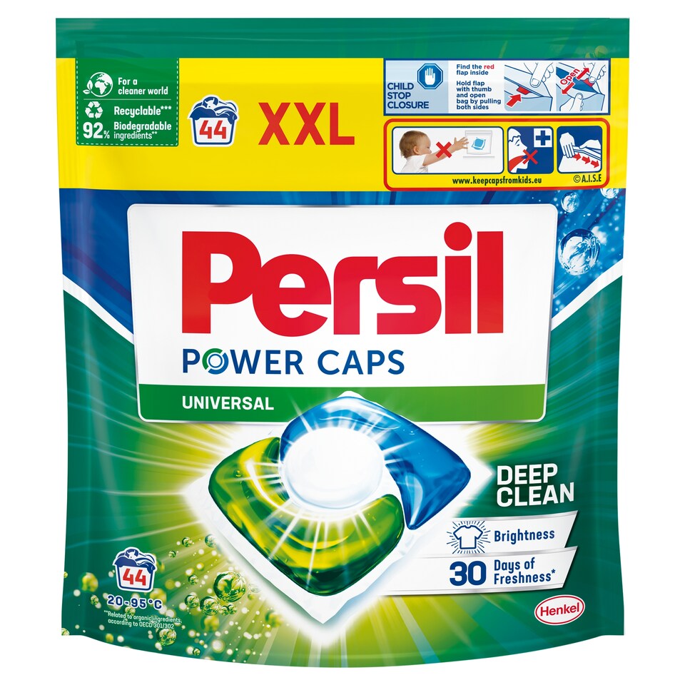 PERSIL pracie kapsuly Power-Caps Deep Clean Universal 44 praní, 616 g