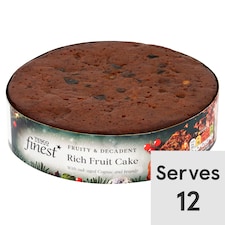 Tesco Finest Rich Fruit Cake 800G
