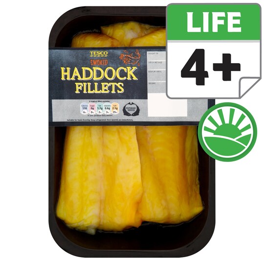 TESCO SMOKED HADDOCK FILLETS Tesco Groceries