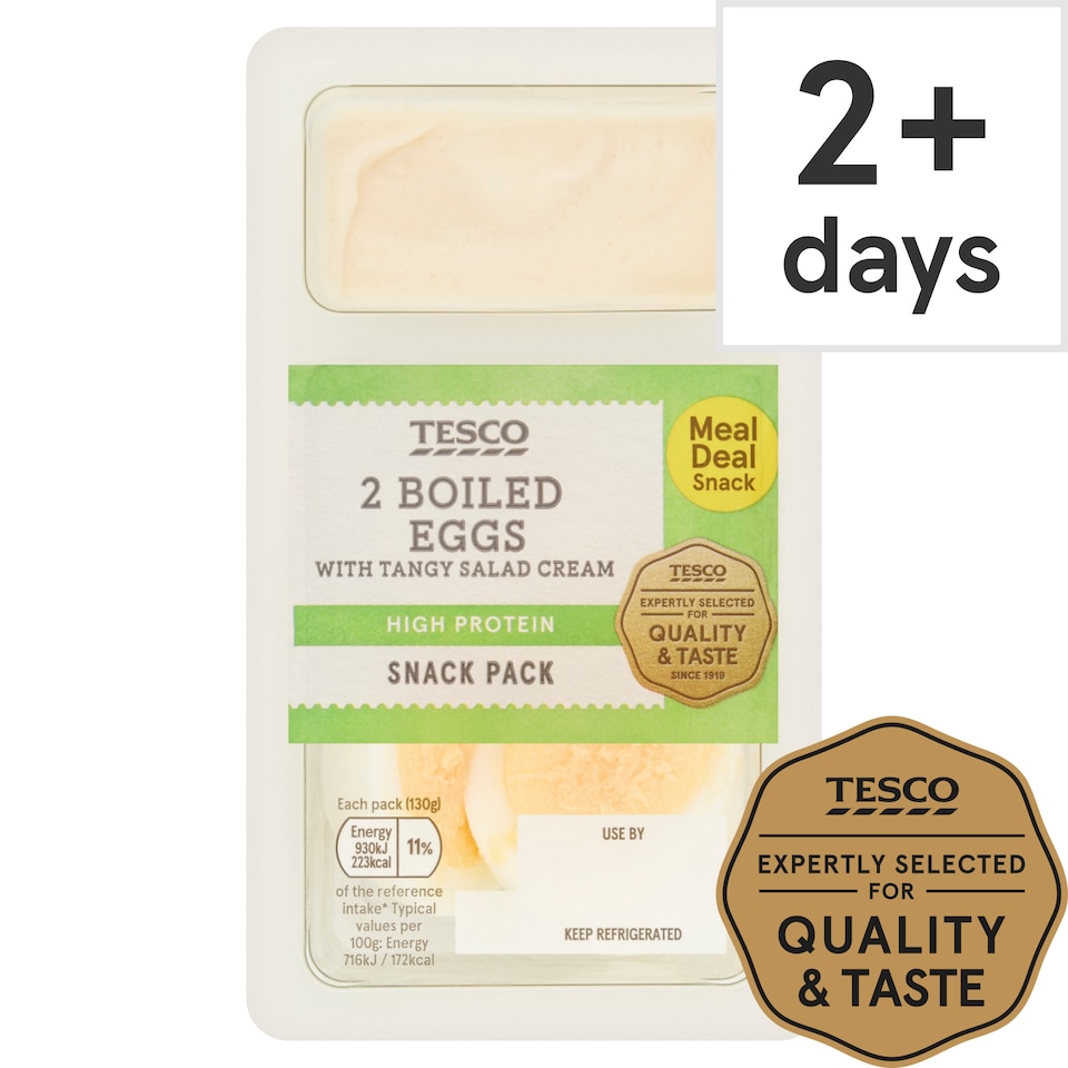 Tesco Egg & Salad Cream 130G