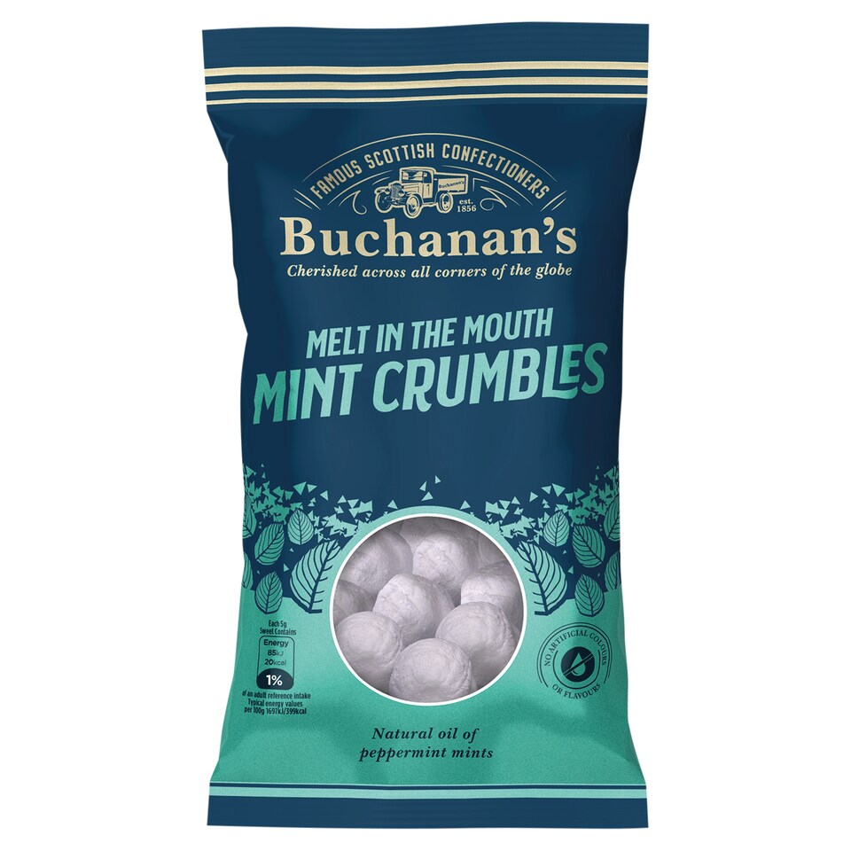 Buchanan's Mint Crumbles 140G