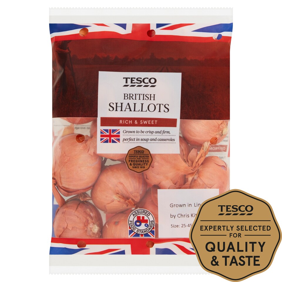 Tesco Shallots Onions 400G