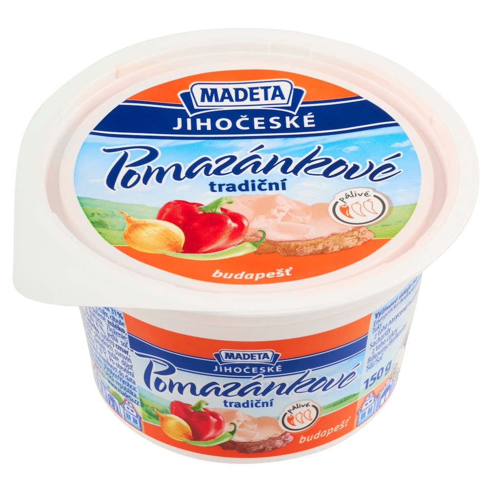 Obrázek 1 pro produkt Madeta Jihočeské pomazánkové tradiční budapešť 150g