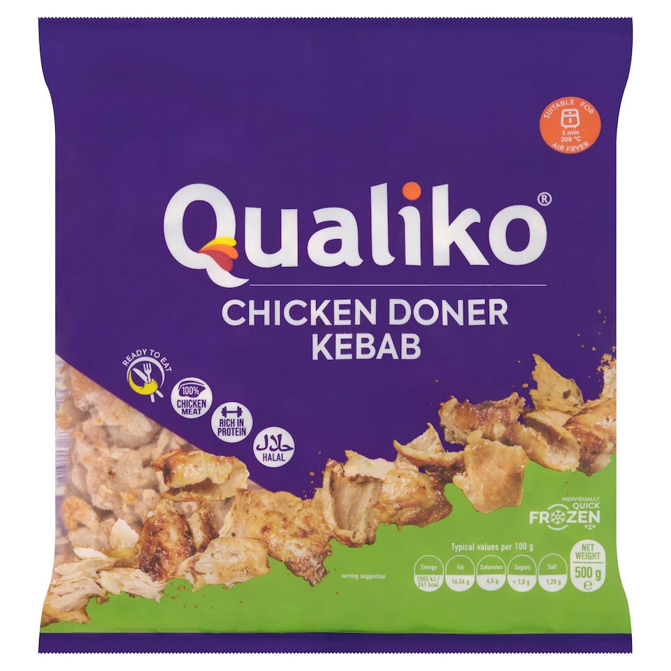 image 1 of Qualiko Chicken Doner Kebab 500 g