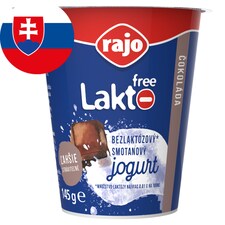 Rajo Lakto Free Smotanový jogurt čokoláda 145 g