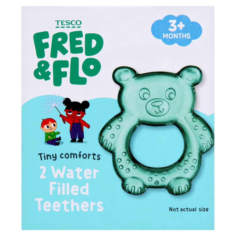 Fred & Flo Water Filled Teethers 2 Pack