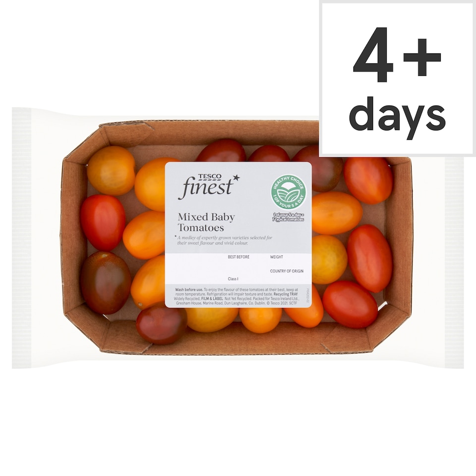 Tesco Finest Mixed Baby Tomatoes 250G