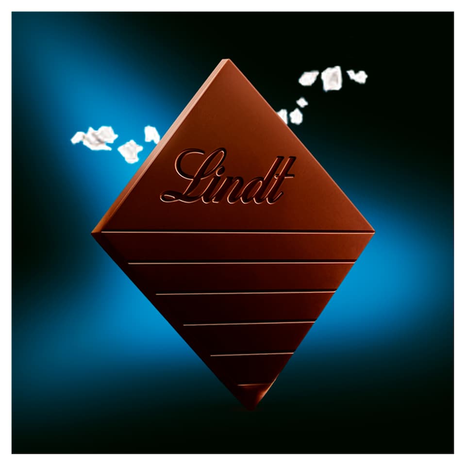 image 1 of Lindt Excellence Dark Chocolate - A Touch of Sea Salt 100g
