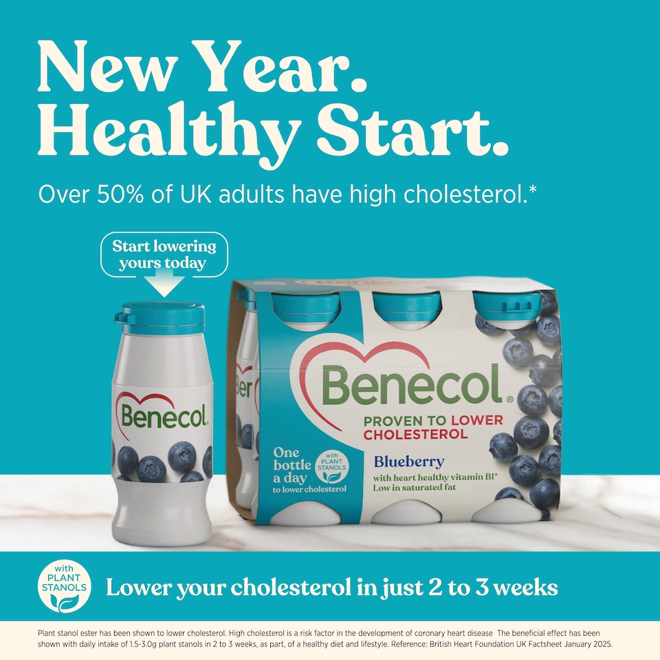 image 1 of Benecol Peach & Apricot No Added Sugar 6 x 67.5g