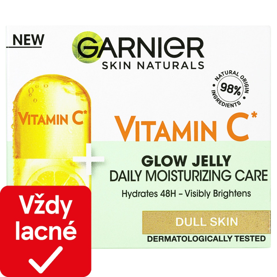Garnier Skin Naturals denná rozjasňujúca starostlivosť s vitamínom C, 50 ml