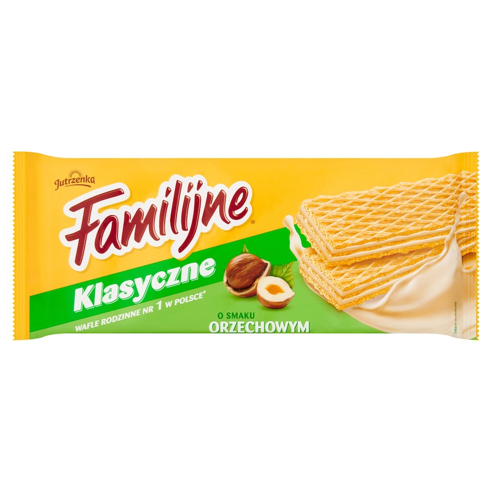 Jutrzenka Familijne Wafers - Hazelnut 180g