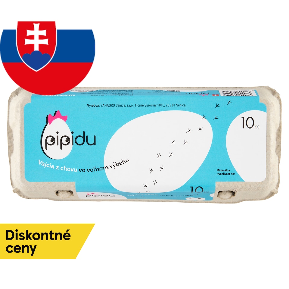 obrázok 1 z Pipidu Vajcia z chovu vo voľnom výbehu M/L 10 ks