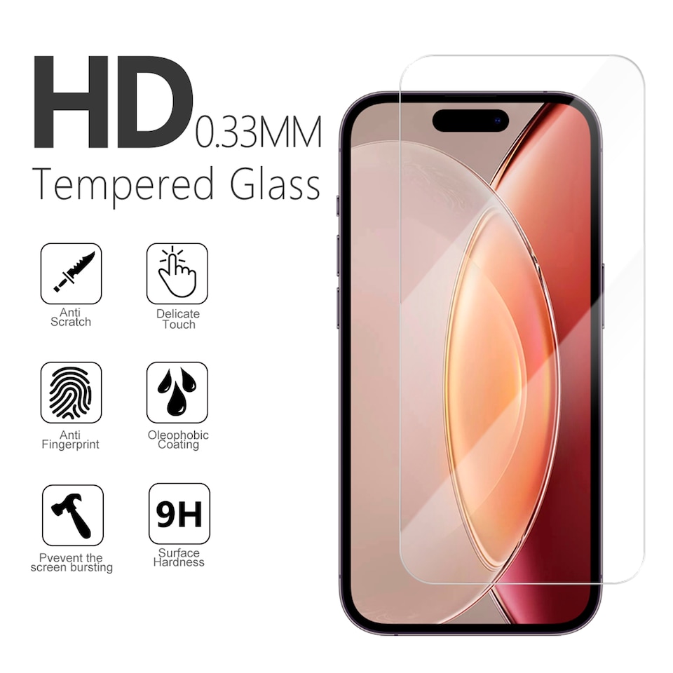 GROOV-E IPHONE 15 PRO SCREEN PROTECTOR