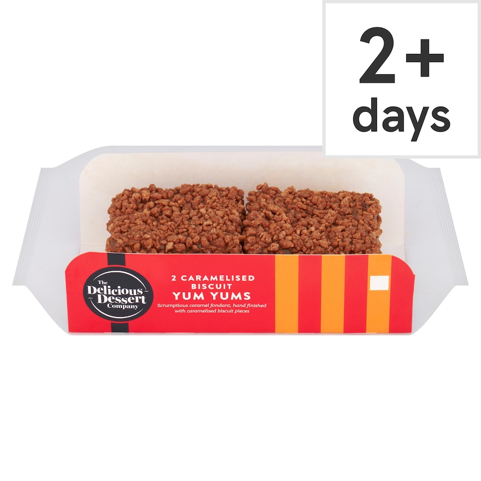 The Delicious Dessert Company Caramelised Biscuit Yum Yums 2 pack