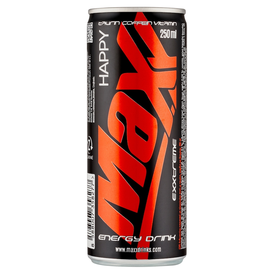 image 1 of Maxx Exxtreme Happy Carbonated Energy Drink 250 ml