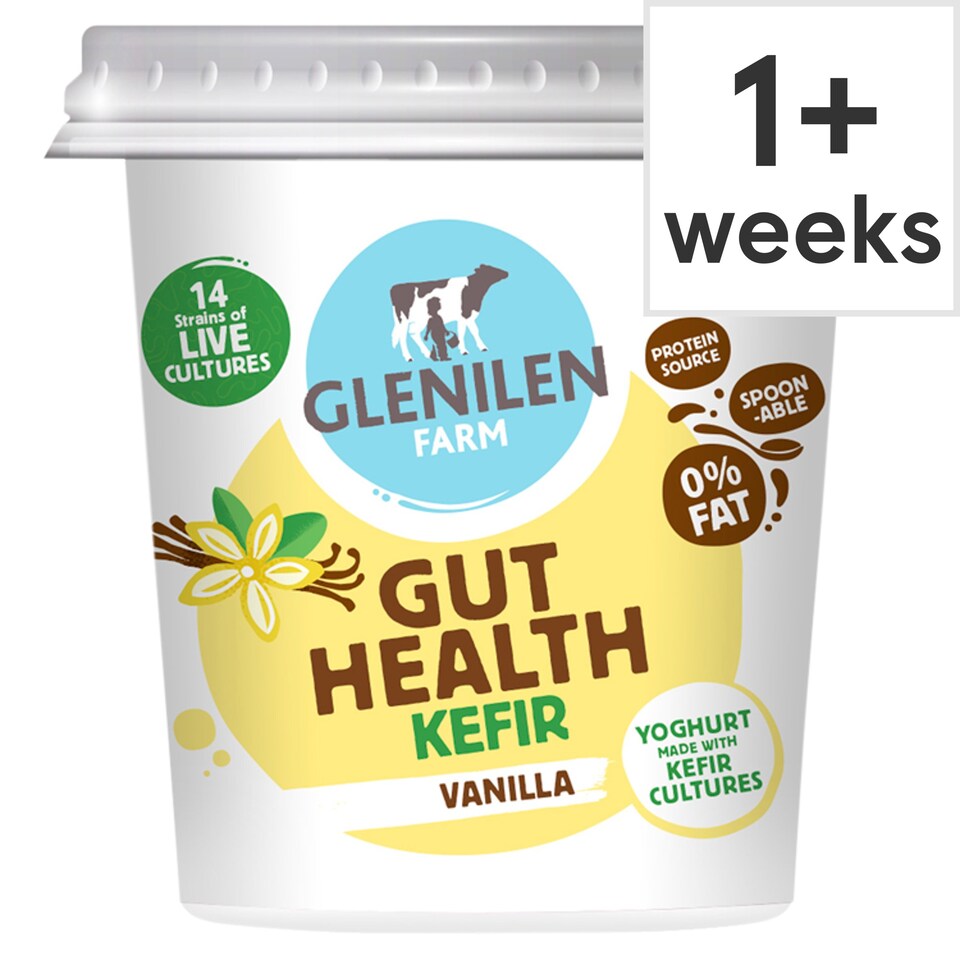 Glenilen Farm Kefir Yougurt With Vanilla 350G Tesco Groceries