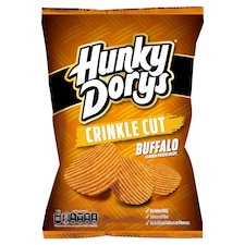Hunky Dorys Crinkle Cut Buffalo Flavour Potato Crisps 130g