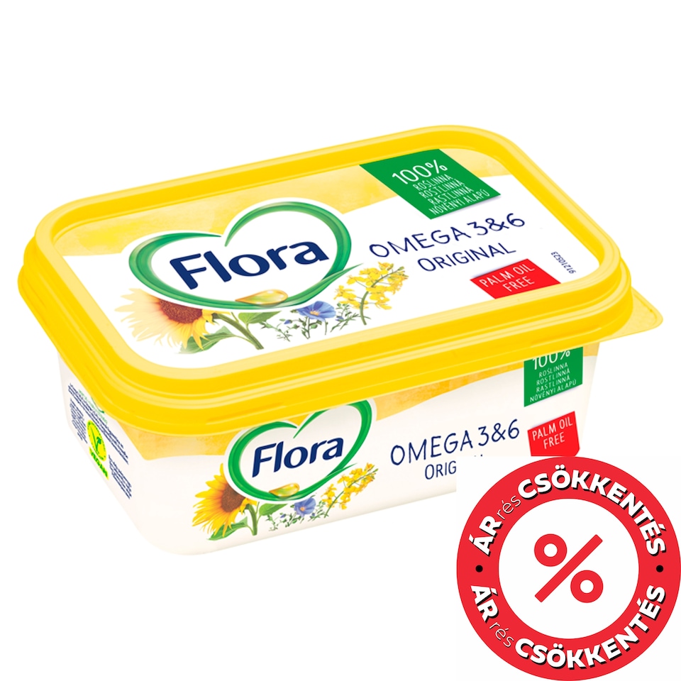 Flora Original Omega 3 & 6 margarin 225 g