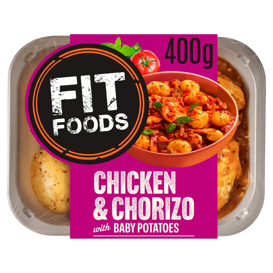 Fit Foods Chicken And Chorizo With Baby Potatoes 400G