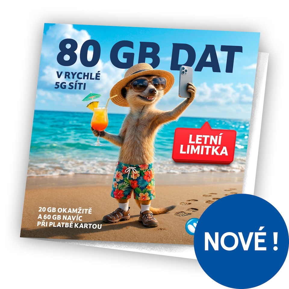 Tesco Mobile SIM Summer Data Card 80 GB