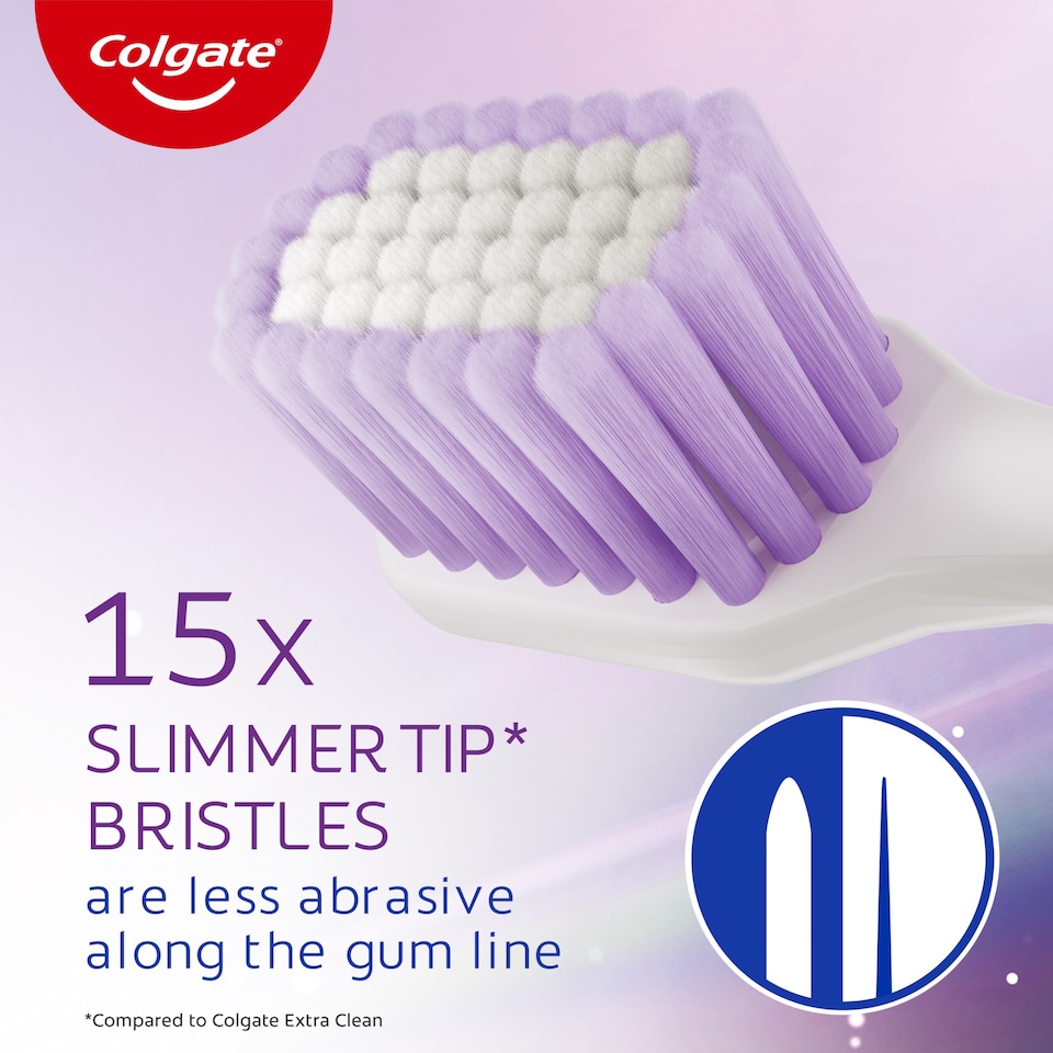 image 1 of Colgate Gentle Clean Sensitive Soft Manual Toothbrush 1 Pack