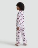 image 3 of Hello Kitty Print Pyjama Set in Pink